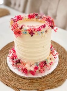 flowers cake